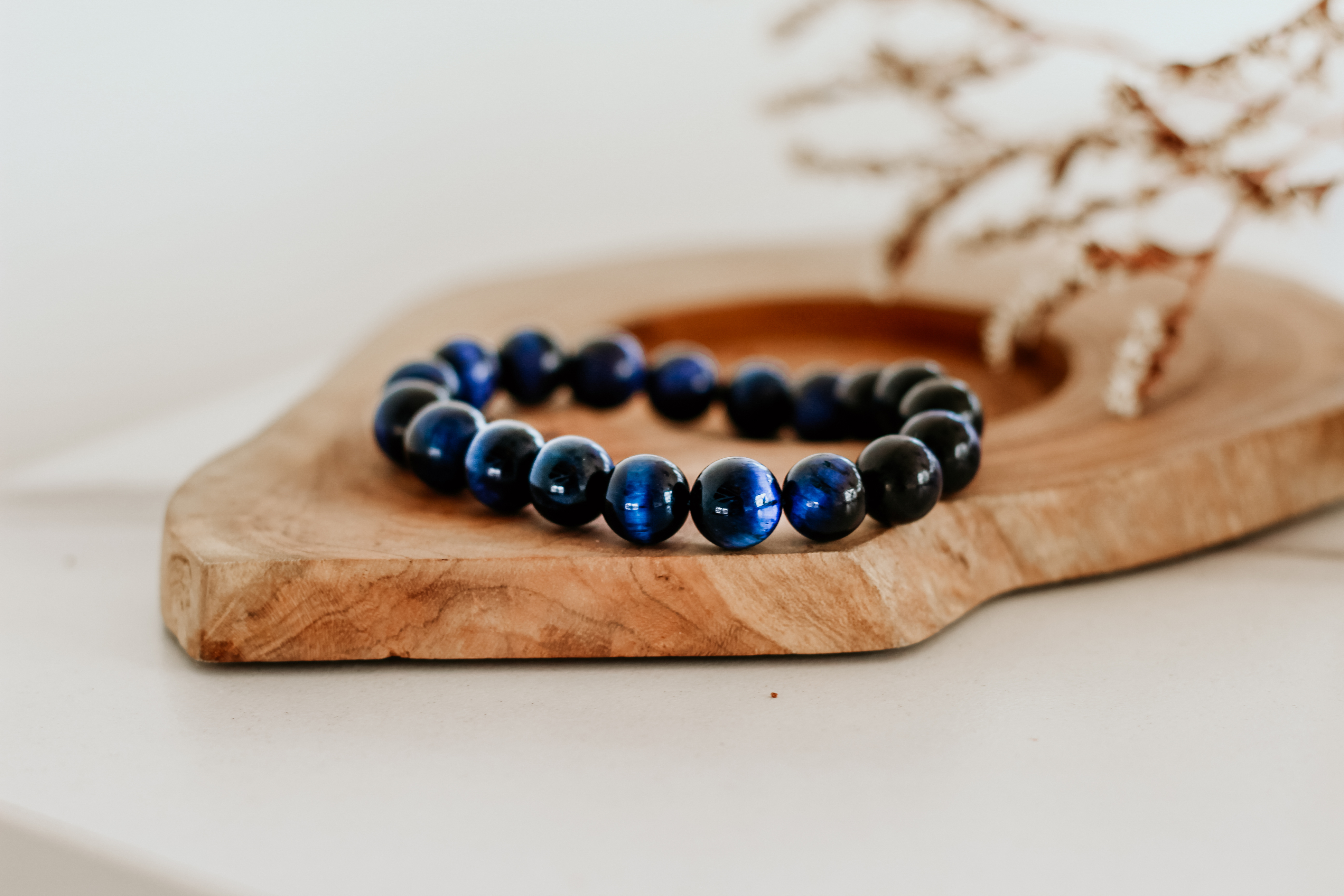Blue Tiger's Eye Bracelet - Conscious Items